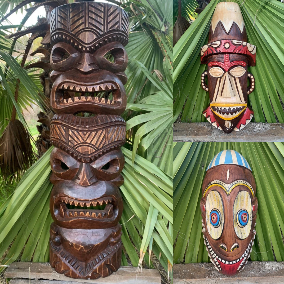 Tiki Mask – Tagged \